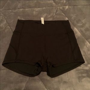 Lululemon speed up shorts and in movement short